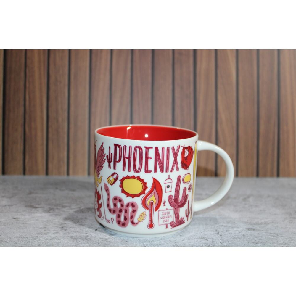 Starbucks Been There Series Phoenix Arizona Coffee Mug 14oz Valley of the Sun